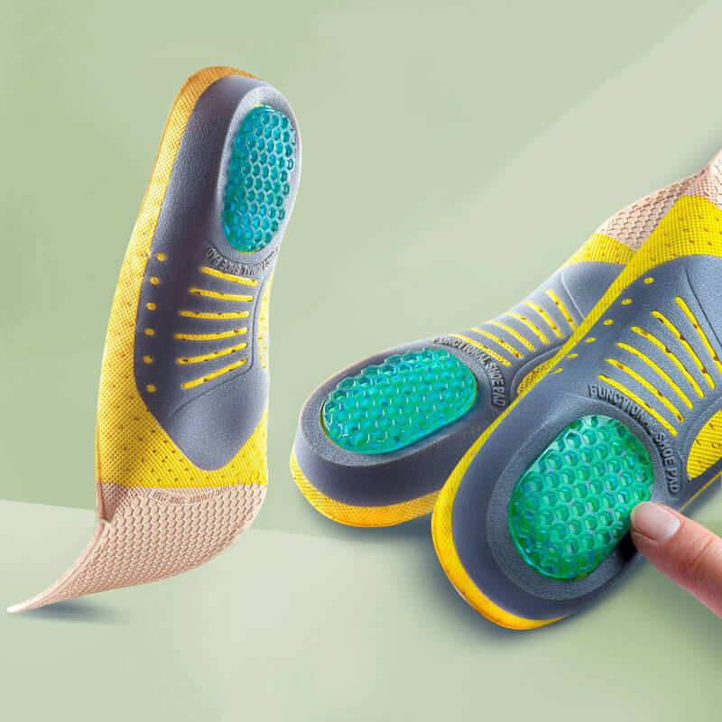 Orthopaedic Pain-Relieving Insoles with Arch Support for Foot Comfort & Stability