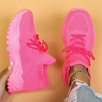 Orthopaedic Shoes for Women - Pain Relief, Extra Foot Support, Comfortable & Stylish Hot Pink