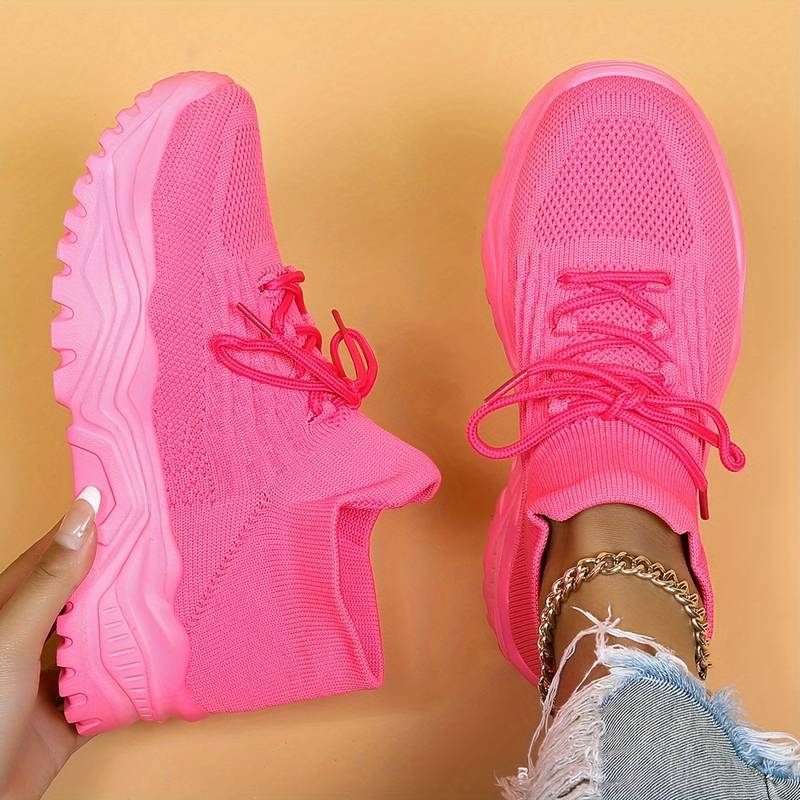 Orthopaedic Shoes for Women - Pain Relief, Extra Foot Support, Comfortable & Stylish Hot Pink