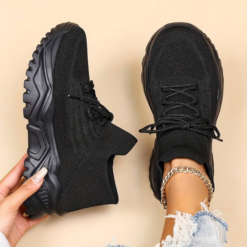 Orthopaedic Shoes for Women - Pain Relief, Extra Foot Support, Comfortable & Stylish Black
