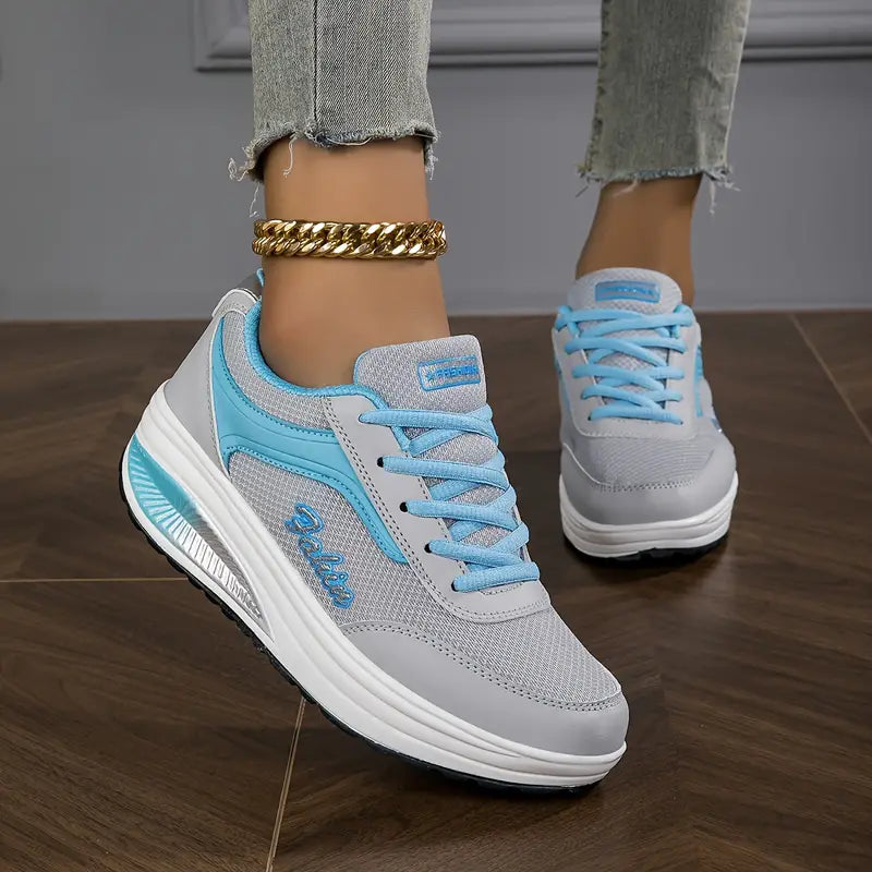 Orthopaedic Women's Pain Relief Everyday Shoes - Breathable, Comfortable & Stylish Light blue