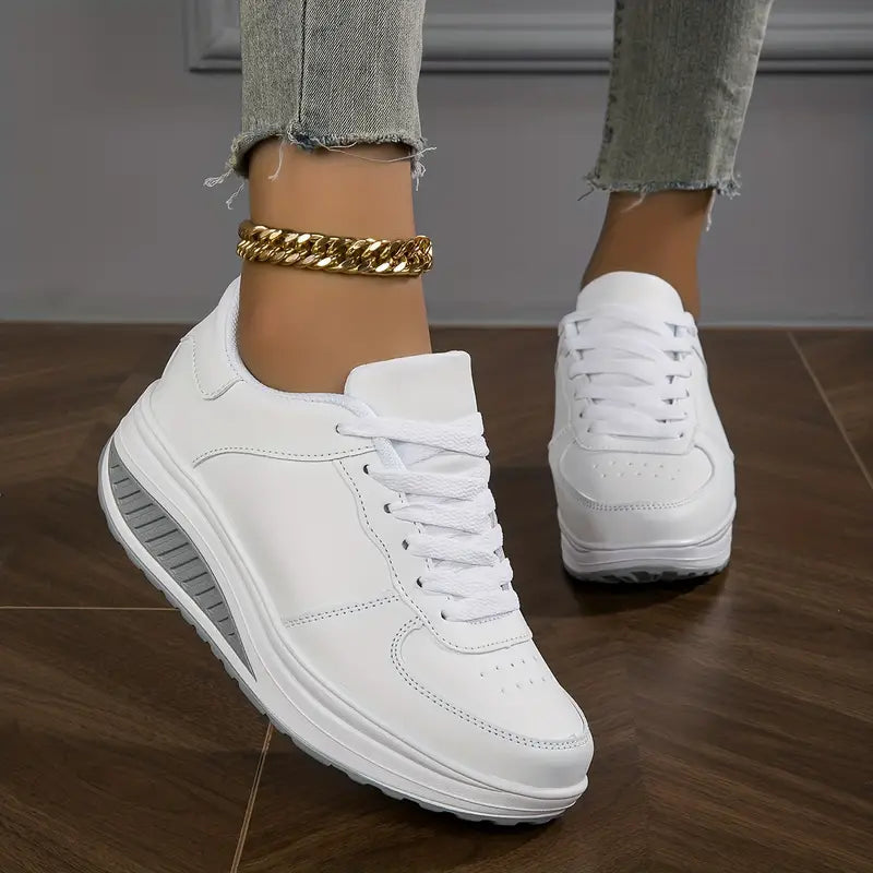 Orthopaedic Women's Pain Relief Everyday Shoes - Breathable, Comfortable & Stylish White
