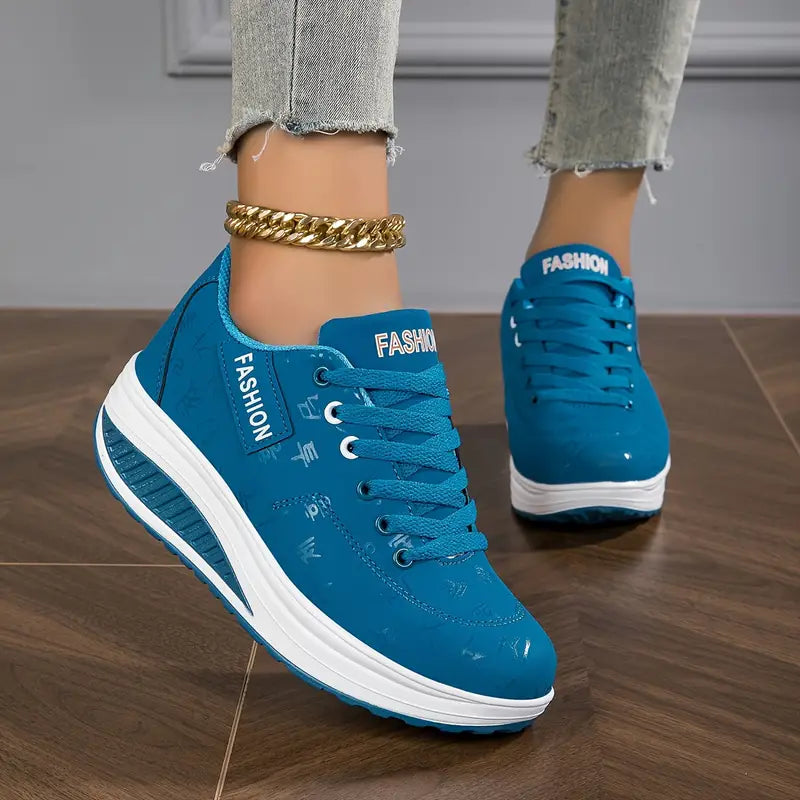 Orthopaedic Women's Pain Relief Everyday Shoes - Breathable, Comfortable & Stylish Blue