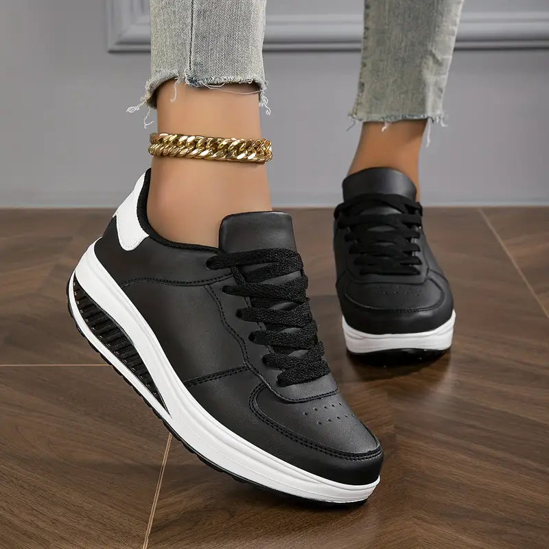 Orthopaedic Women's Pain Relief Everyday Shoes - Breathable, Comfortable & Stylish Black