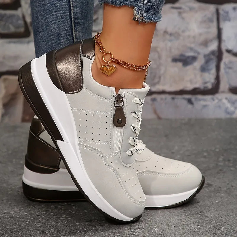 Women's Orthopaedic Pain Relief Everyday Shoes - Comfortable Cushioned Sole for All-Day Support